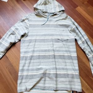 NWOT Mens billabong knit baja stripe hoodie